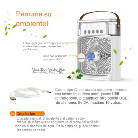 FRESH™ Ventilador de aire acondicionado portátil