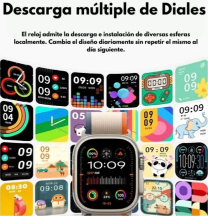 Reloj  Smart Watch X8 Ultra + Audifonos