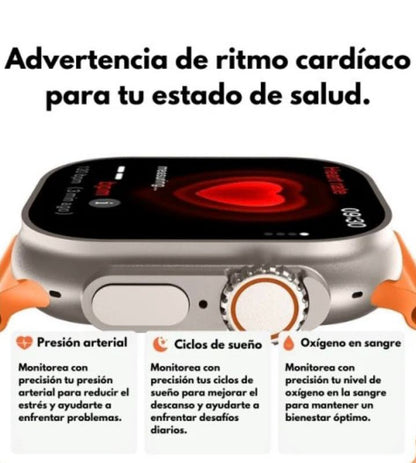 Reloj  Smart Watch X8 Ultra + Audifonos